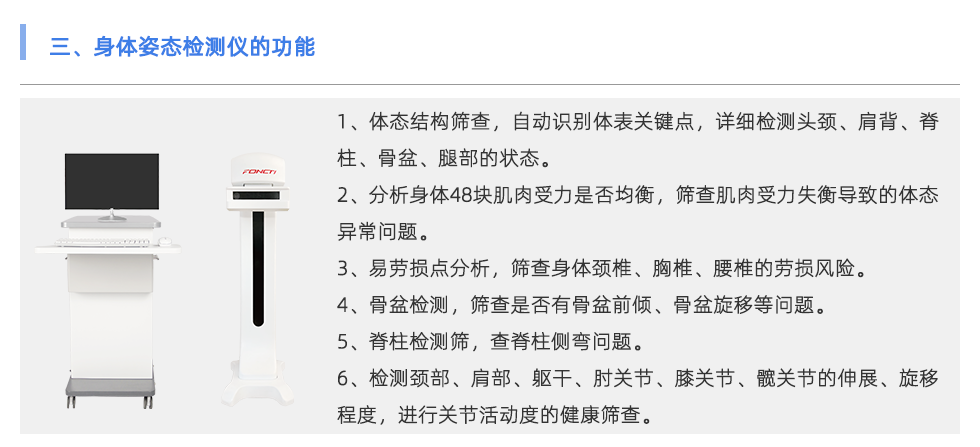 身體姿態(tài)檢測儀