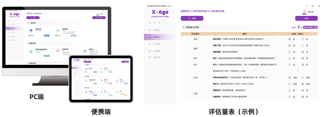 老年綜合評(píng)估系統(tǒng)